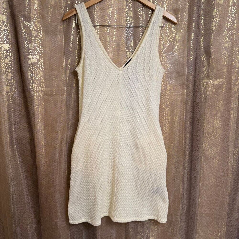 Rag & Bone Ivory Carine Crochet V-Neck Mini Dress XS NWT